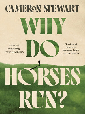 cover image of Why Do Horses Run?